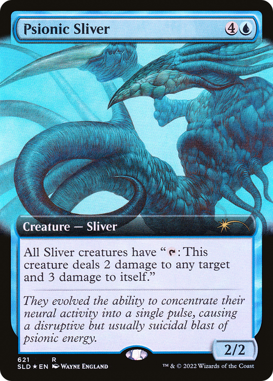Psionic Sliver (SLD-621) (Extended Art) (Foil)
