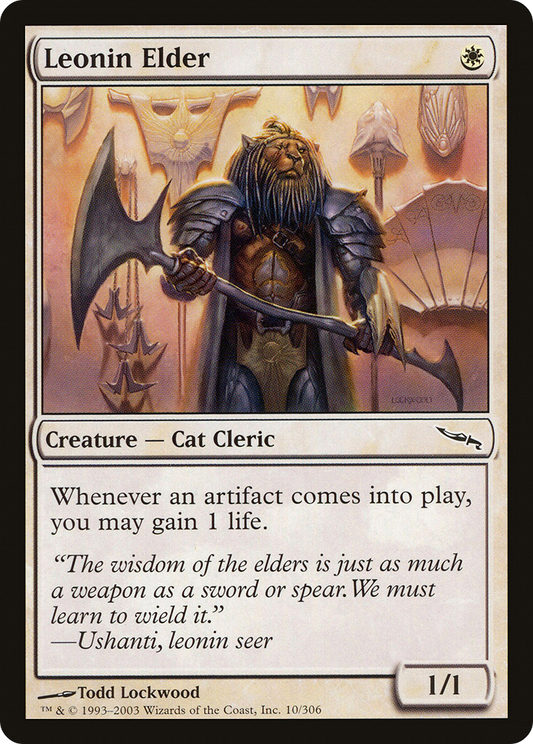Leonin Elder (MRD-010) (Foil)