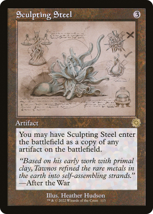 Sculpting Steel (BRR-113) (Foil)