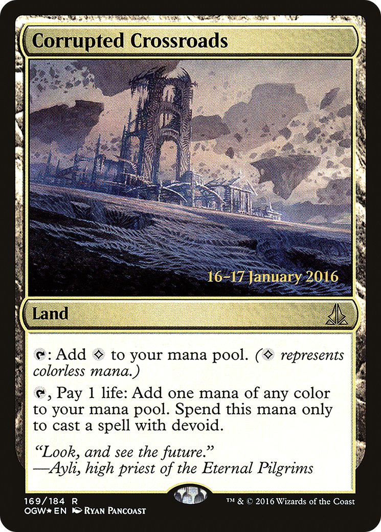 Corrupted Crossroads (PRE-169S) (Foil)