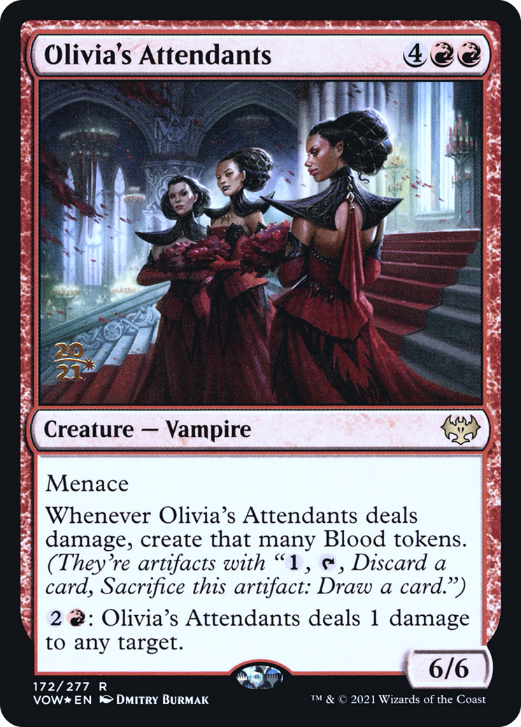 Olivia's Attendants (PRE-172S) (Foil)