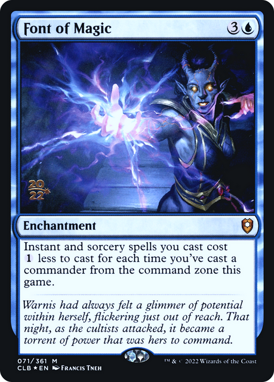 Font of Magic (PRE-71S) (Foil)