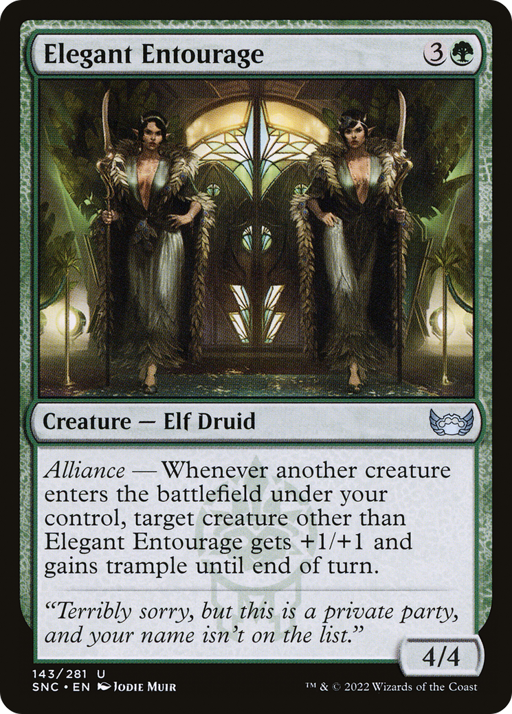 Elegant Entourage (SNC-143) (Foil)
