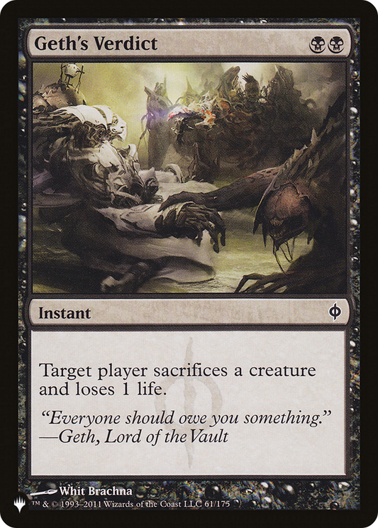 Geth's Verdict (LIST-NPH-61)