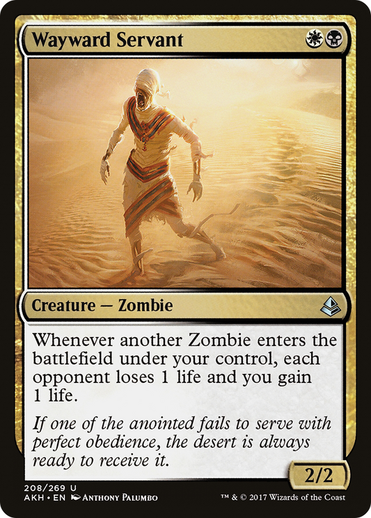 Wayward Servant (AKH-208) (Foil)