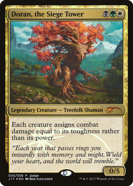 Doran, the Siege Tower (JDG-005) (Foil)