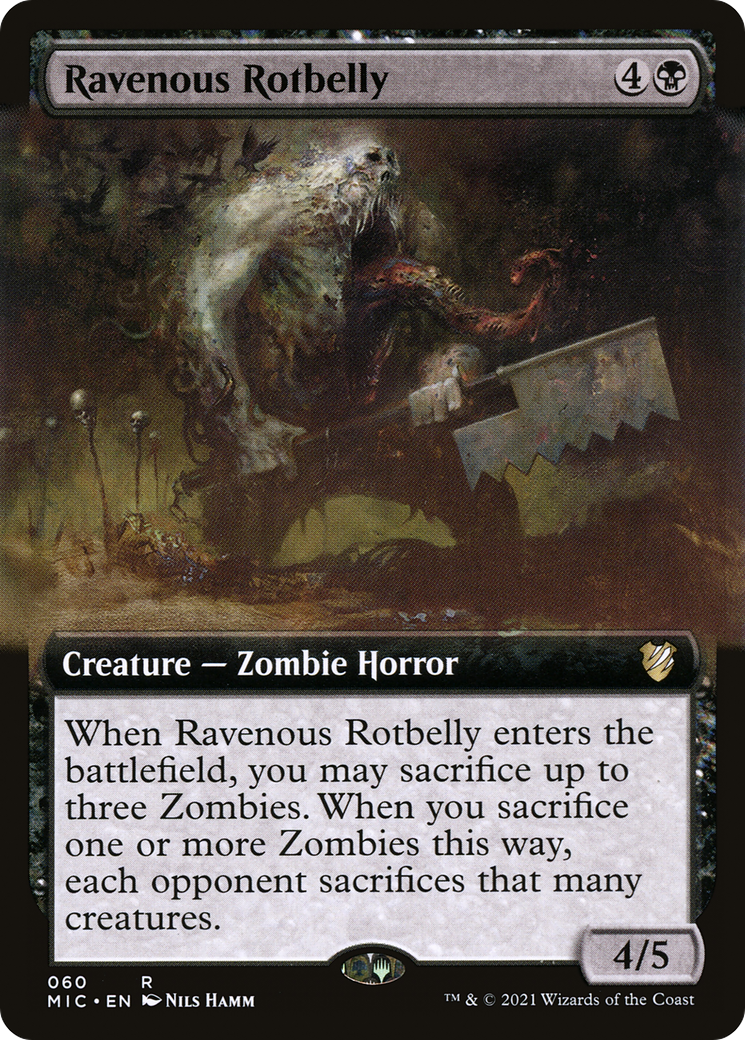 Ravenous Rotbelly (MIC-060) (Extended Art)