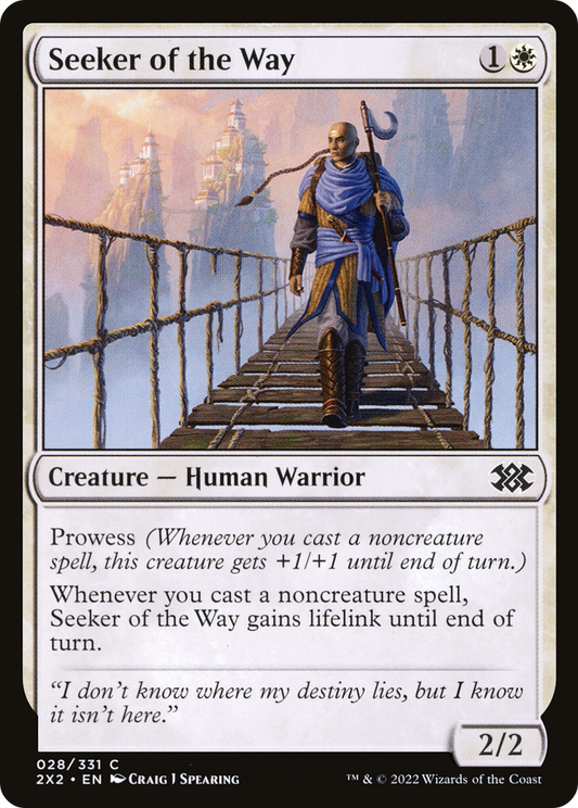 Seeker of the Way (2X2-028) (Foil)