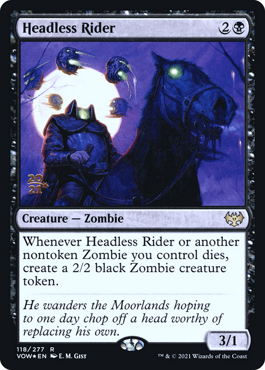 Headless Rider (PRE-118S) (Foil)
