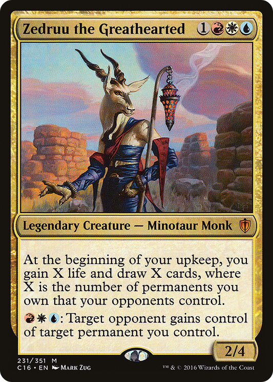 Zedruu the Greathearted (C16-231)