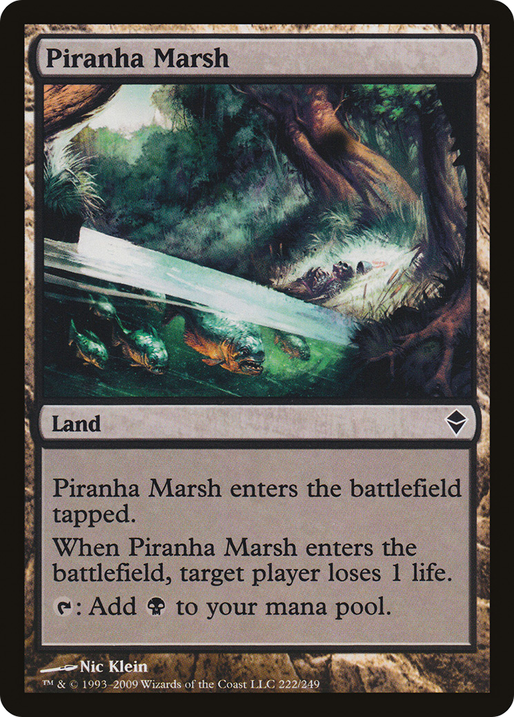 Piranha Marsh (ZEN-222) (Foil)