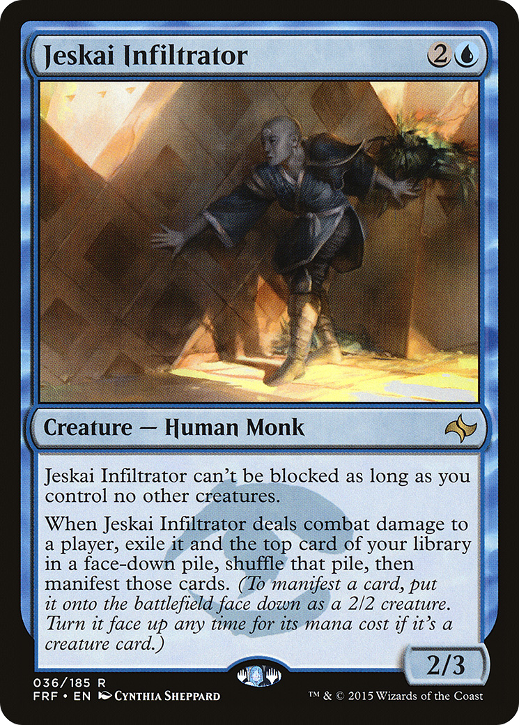 Jeskai Infiltrator (FRF-036) (Foil)