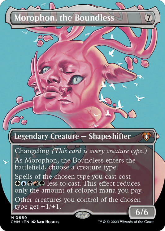 Morophon, the Boundless (CMM-669) (Borderless) (Foil)