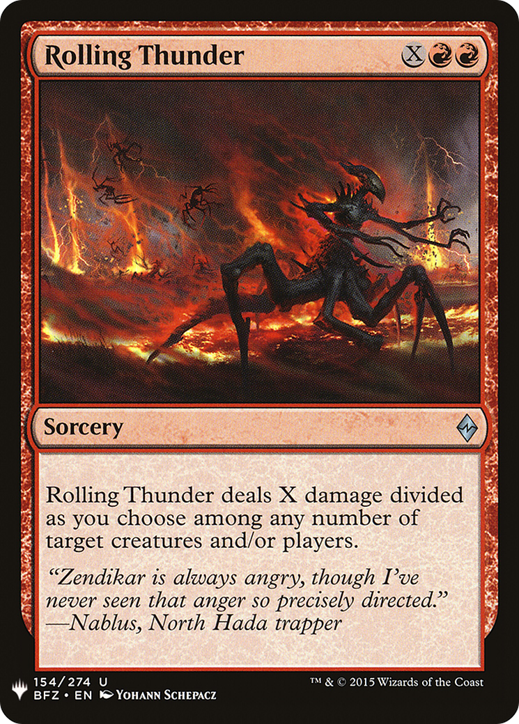 Rolling Thunder (LIST-BFZ-154)