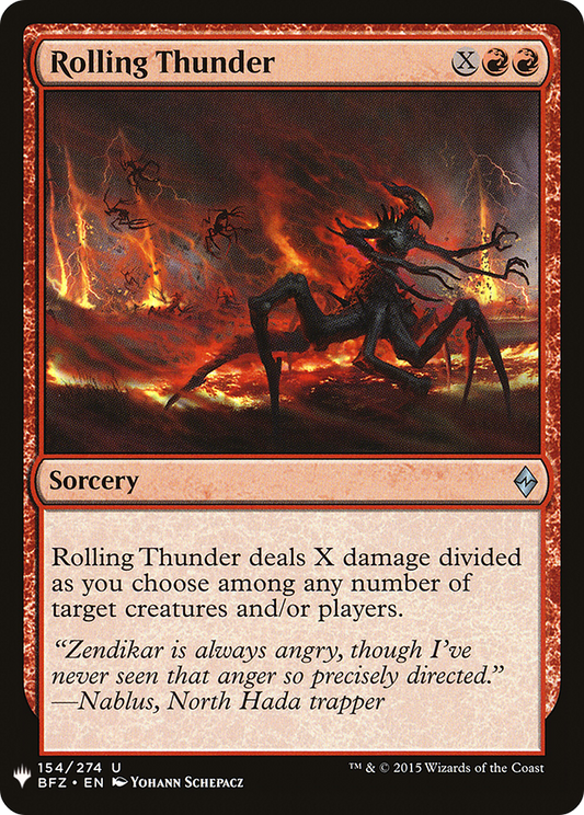 Rolling Thunder (LIST-BFZ-154)