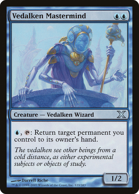 Vedalken Mastermind (10E-123) (Foil)