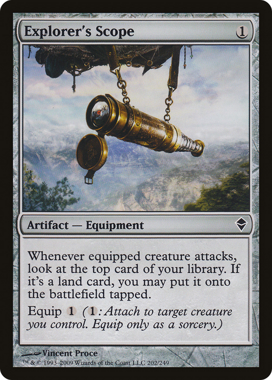 Explorer's Scope (ZEN-202) (Foil)