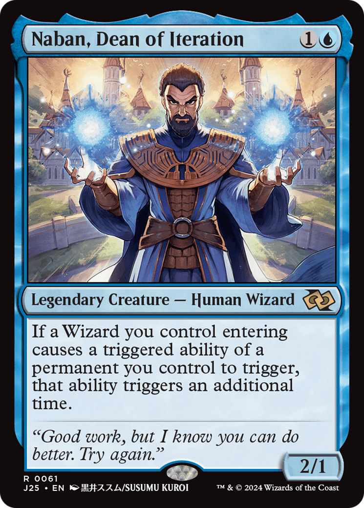 Naban, Dean of Iteration (J25-061)