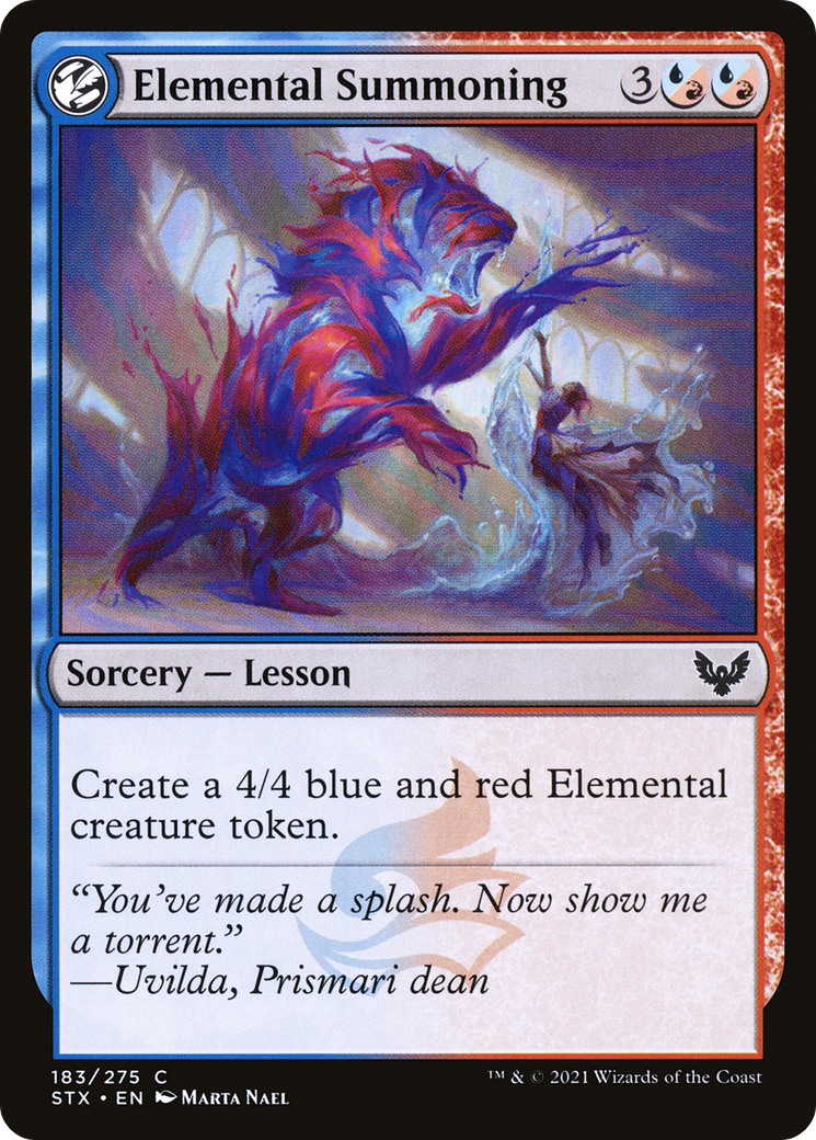 Elemental Summoning (STX-183) (Foil)