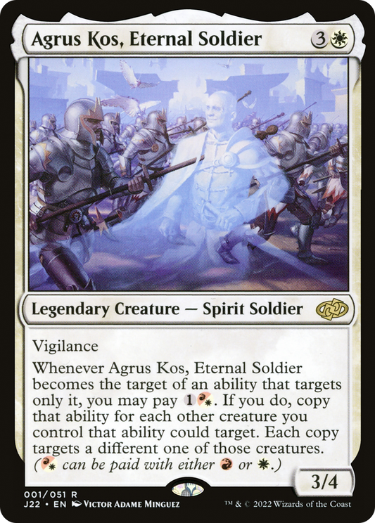 Agrus Kos, Eternal Soldier (J22-001)