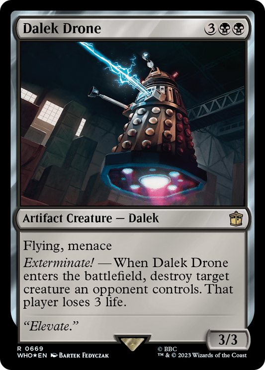 Dalek Drone (WHO-669) (Surge Foil)