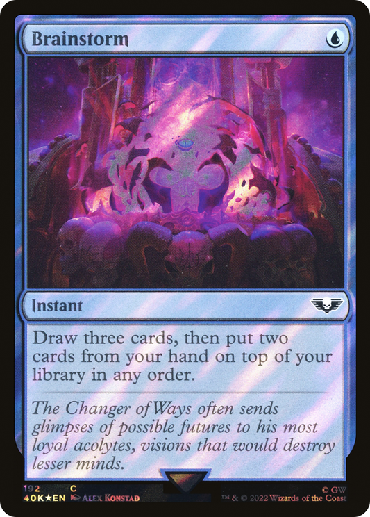 Brainstorm (40K-192★) (Surge Foil)