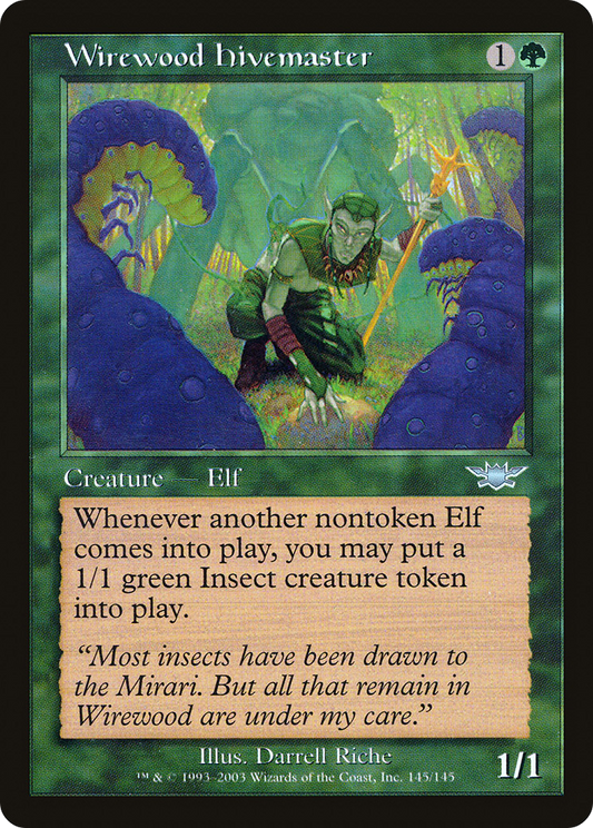 Wirewood Hivemaster (LGN-145) (Foil)