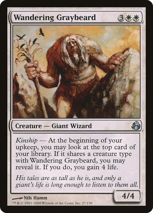 Wandering Graybeard (MOR-027) (Foil)