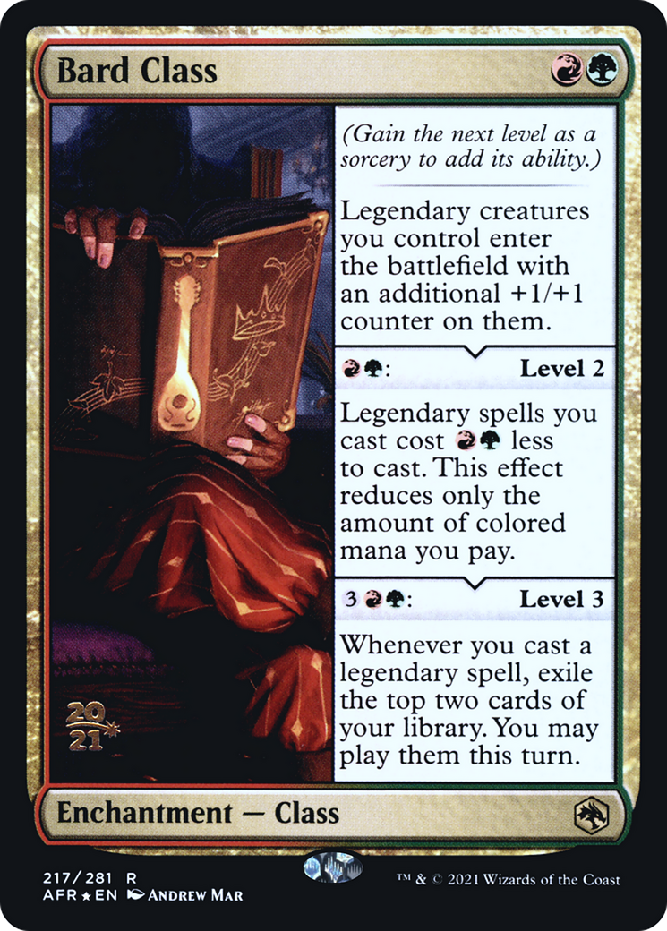 Bard Class (PRE-217S) (Foil)