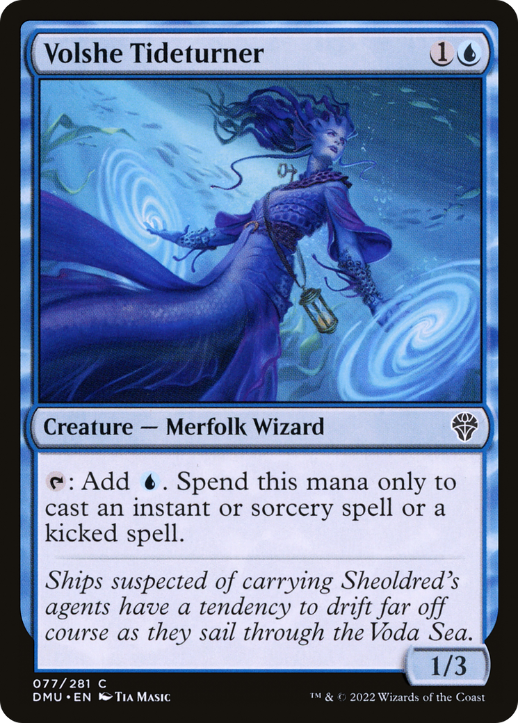 Volshe Tideturner (DMU-077) (Foil)