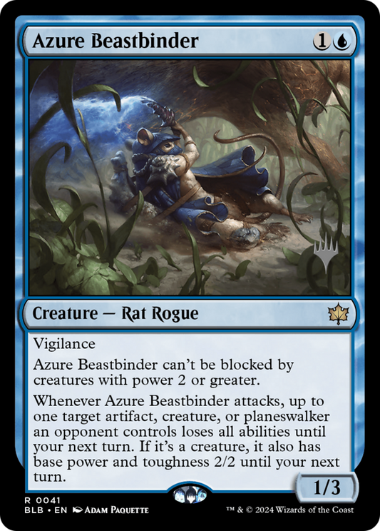 Azure Beastbinder (PPBLB-41P) (Foil)
