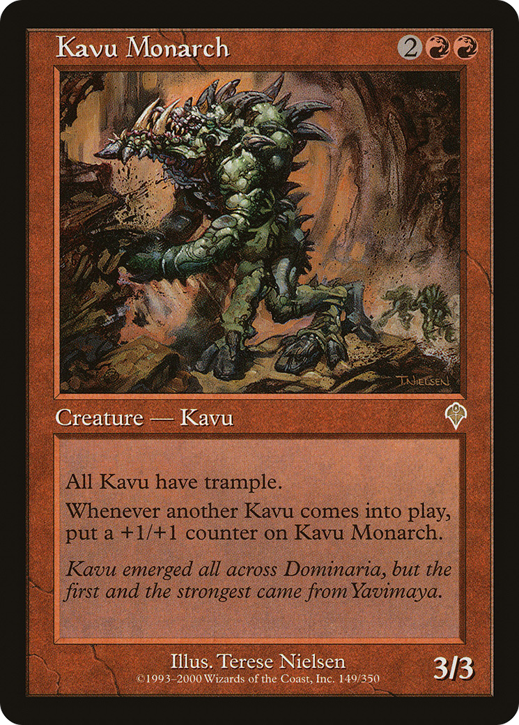Kavu Monarch (INV-149) (Foil)