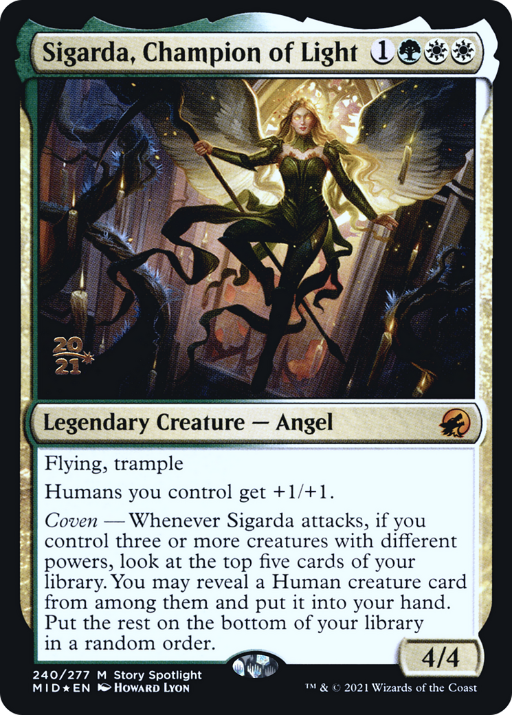 Sigarda, Champion of Light (PRE-240S) (Foil)