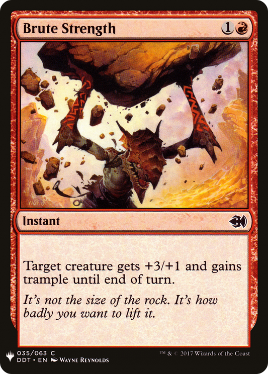 Brute Strength (LIST-DDT-35)