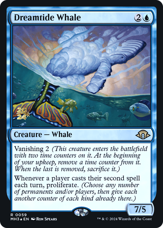Dreamtide Whale (PRE-59S) (Foil)