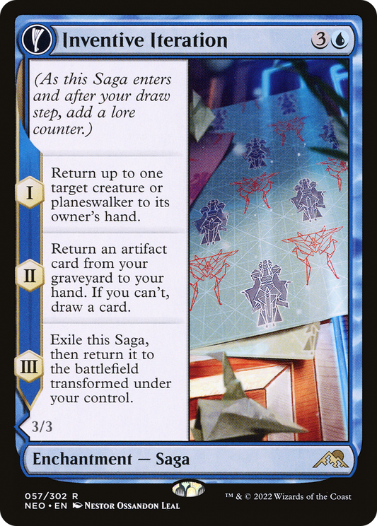 Inventive Iteration // Living Breakthrough (NEO-057) (Foil)