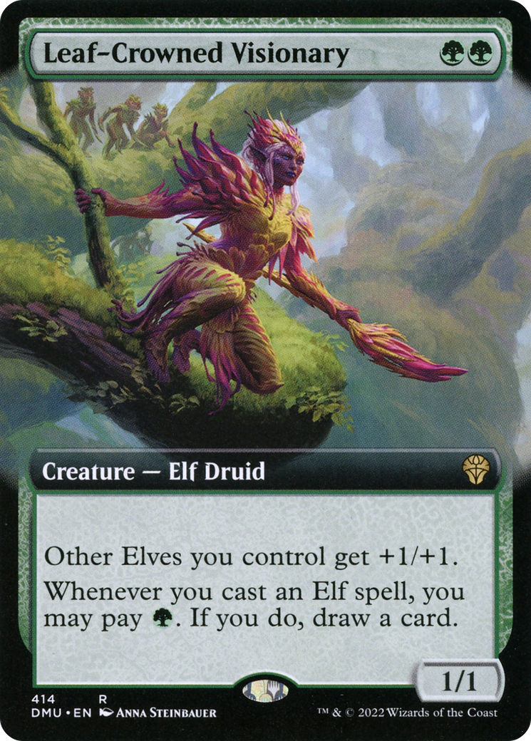 Leaf-Crowned Visionary (DMU-414) (Extended Art)