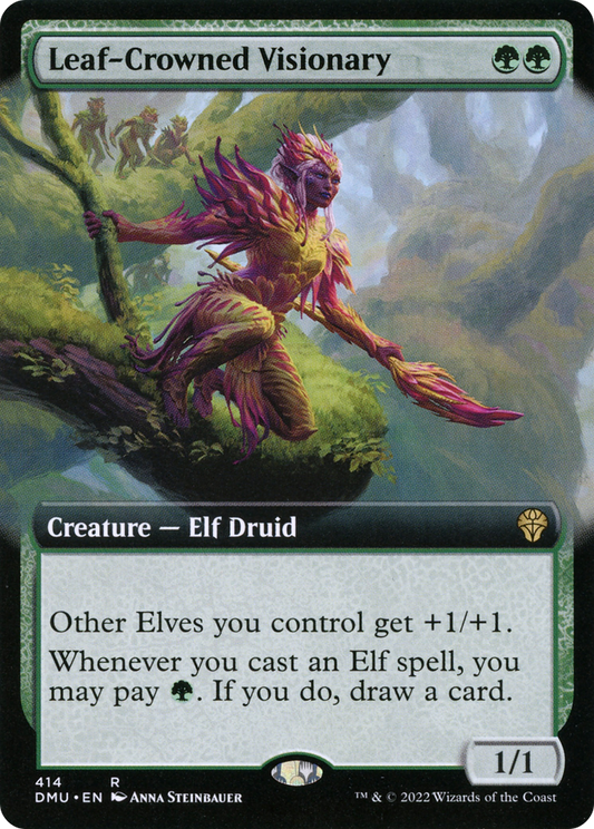Leaf-Crowned Visionary (DMU-414) (Extended Art)