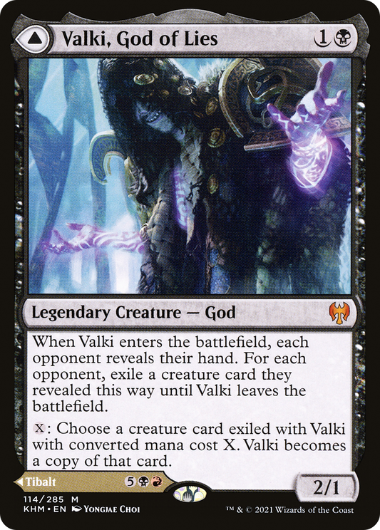 Valki, God of Lies // Tibalt, Cosmic Impostor (KHM-114)