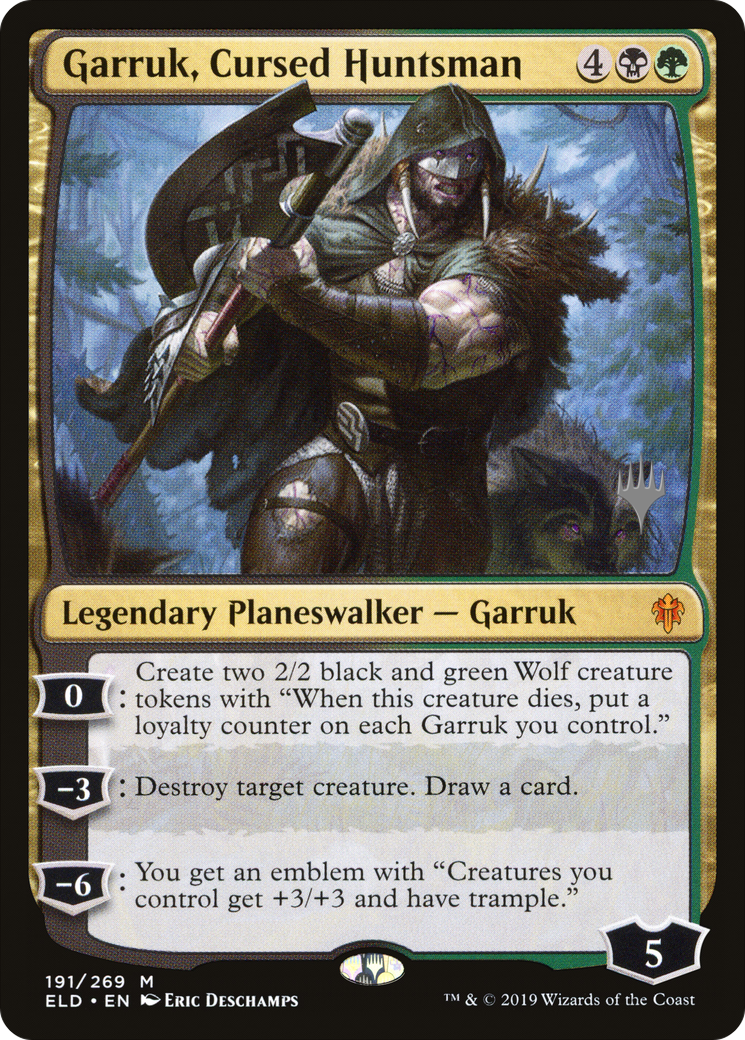 Garruk, Cursed Huntsman (PPELD-191P)