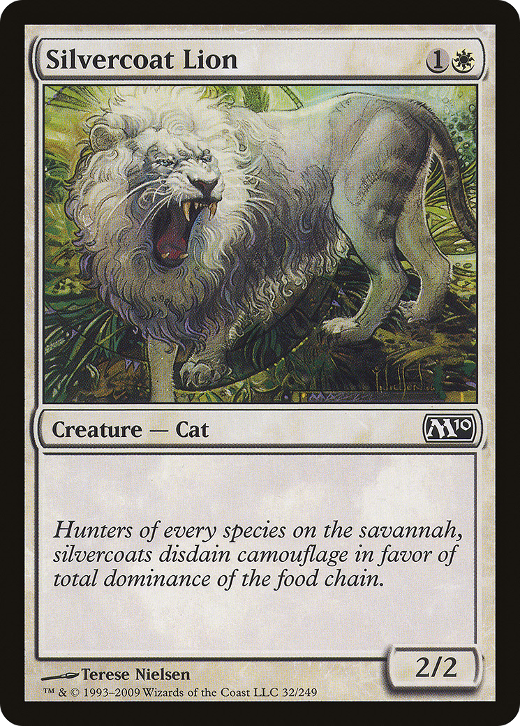 Silvercoat Lion (M10-032)