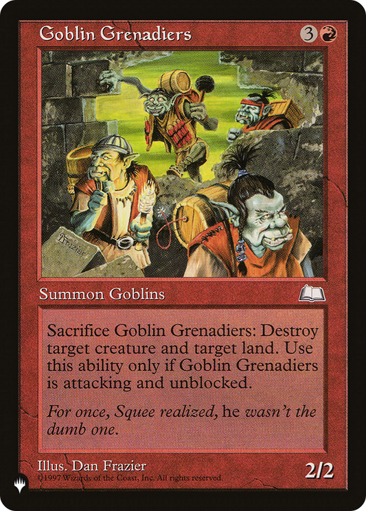 Goblin Grenadiers (LIST-WTH-104)