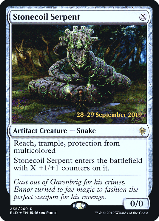 Stonecoil Serpent (PRE-235S) (Foil)