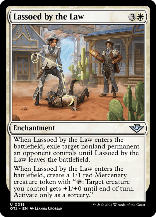Lassoed by the Law (OTJ-018) (Foil)
