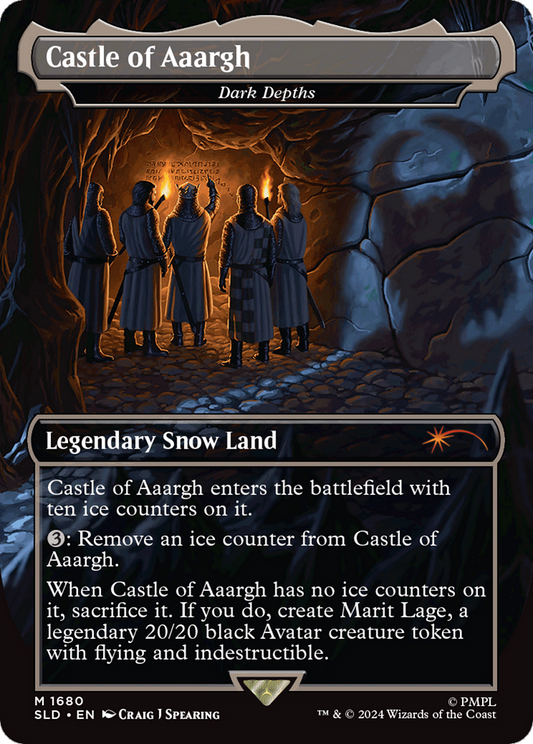 Castle of Aaargh / Dark Depths (SLD-1680) (Borderless) (Foil)