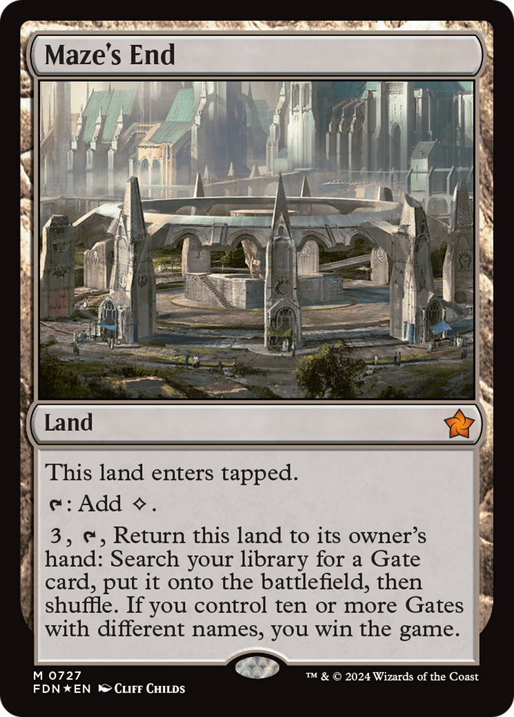 Maze's End (FDN-727) (Foil)