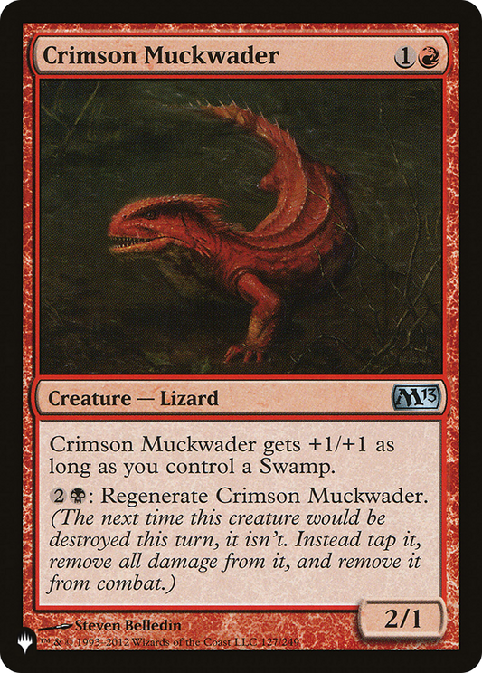 Crimson Muckwader (LIST-M13-127)