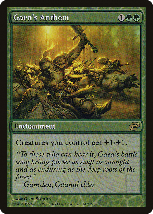 Gaea's Anthem (PLC-147) (Foil)