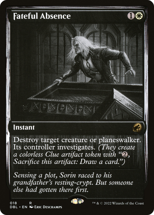 Fateful Absence (DBL-018) (Foil)