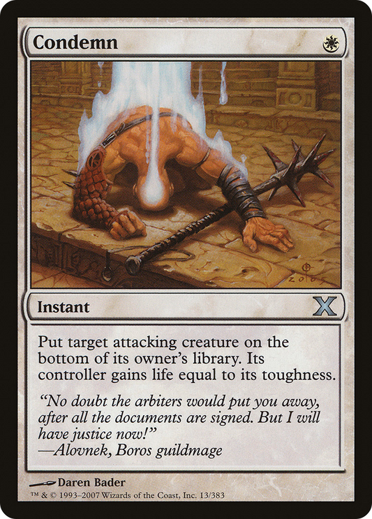 Condemn (10E-013) (Foil)